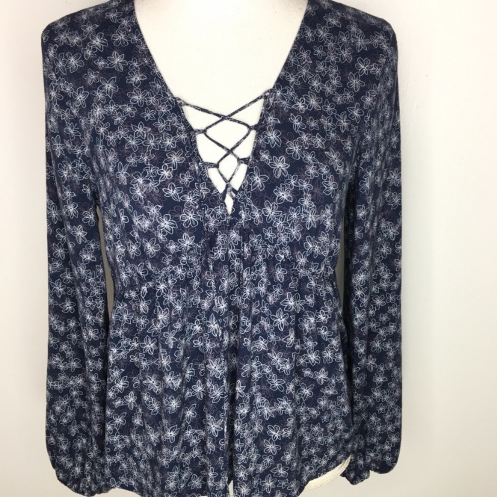 Bcbg generation floral shirt